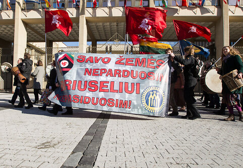 Mitingas Nepriklausomybės aikštėje