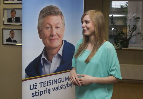 Artūro Paulausko rinkimų &scaron;tabas.