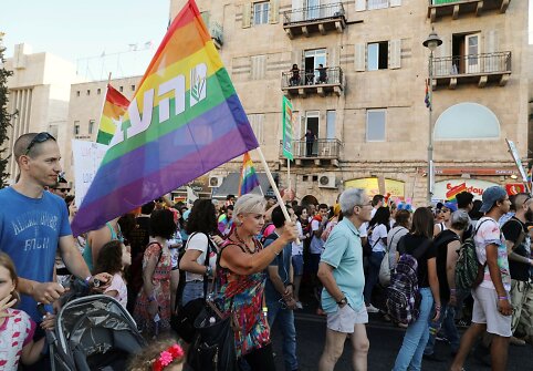 Jeruzalėje tūkstančiai žmonių dalyvavo homoseksualų parade