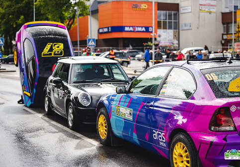&bdquo;RR Team" pasirodymas Kelmėje