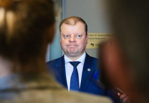 Saulius Skvernelis pristato pirmąją savo Vyriausybės darbų ataskaitą