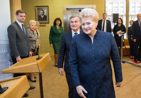 Dalia Grybauskaitė ir Viktoras Pranckietis