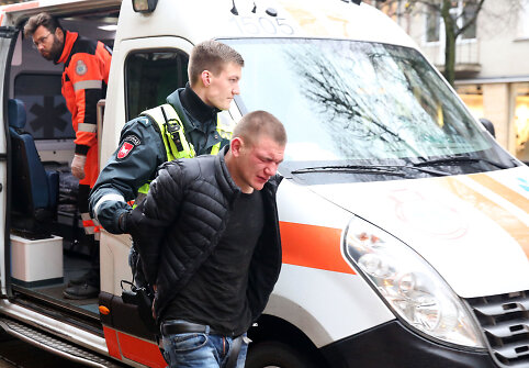 Incidentas Laisvės alėjoje