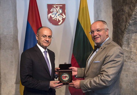 Armėnijos gynybos ministro vizitas Lietuvoje