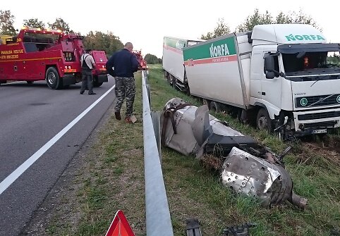 Sunkvežimio avarija
