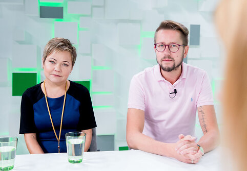 15min studijoje &ndash; Andrejus Suchomlinovas ir Vilma Radavičienė