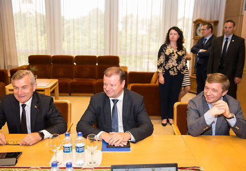 Viktoras Pranckietis, Saulius Skvernelis, Ramūnas Karbauskis