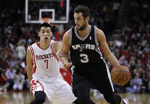 Jeremy Linas ir Marco Belinelli