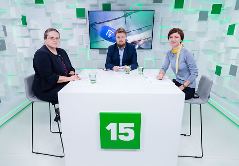 15min studijoje &ndash; pokalbis su Agnė Širinskienė ir Monika Garbačiauskaitė-Budrienė