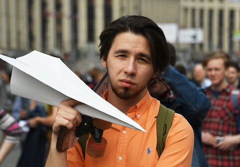 Maskvoje į protestą už interneto laisvę susirinko tūkstančiai žmonių