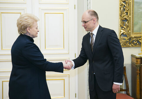 Dalia Grybauskaitė ir Tomas Žilinskas