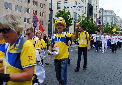 Europos žmonių su persodintais organais sporto žaidynių atidarymo ceremonija Vilniuje