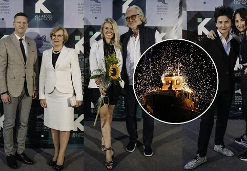 Klaipėdos festivalis su publika atsisveikino karali&scaron;ka pasirodymu: atvyko ir kviestiniai svečiai