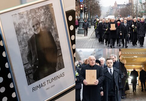 Vilniuje &ndash; atsisveikinimas su Rimu Tuminu