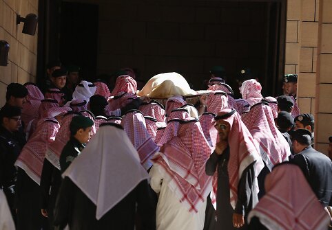 Saudo Arabijos karaliaus Abdullah laidotuvės