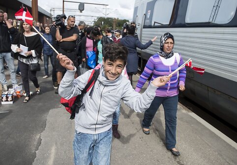 Migrantai Danijoje