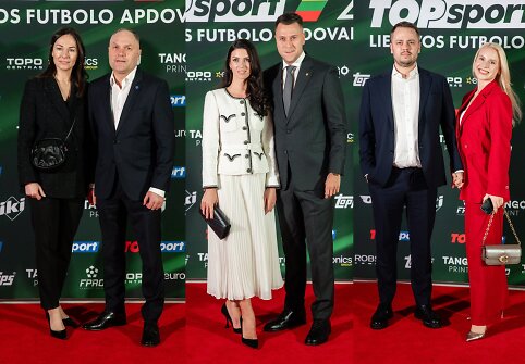 Lietuvos futbolo apdovanojimų svečiai