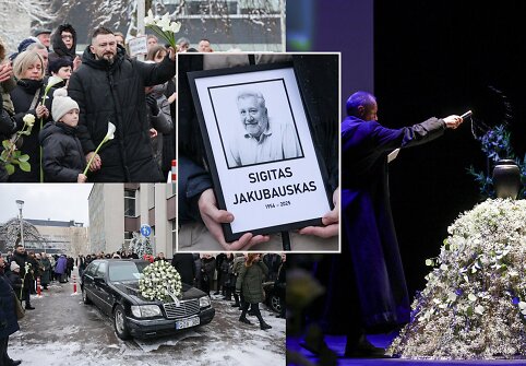 Į paskutiniąją kelionę i&scaron;lydimas aktorius Sigitas Jakubauskas