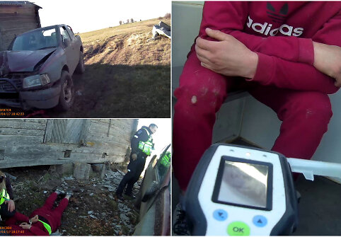 Sulaikyti girti jaunuoliai