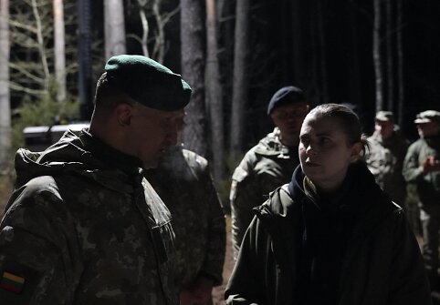 Pabradėje vyksta JAV karių paie&scaron;kų operacija 