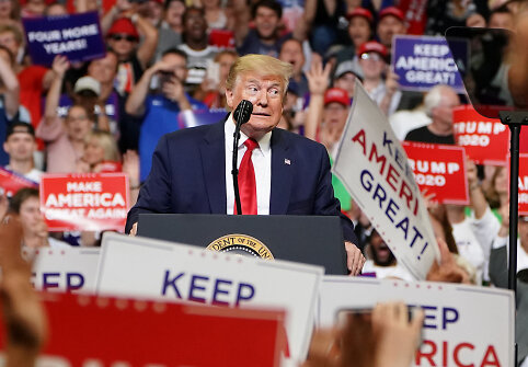 Donaldas Trumpas pradėjo perrinkimo kampaniją