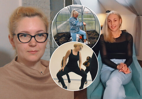 Projekte &bdquo;Pelenė Princesė&ldquo; gyvenimais susikeitusios Lina ir Gretė
