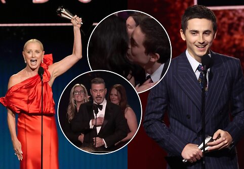 „Critics Choice“ apdovanojimų akimirkos