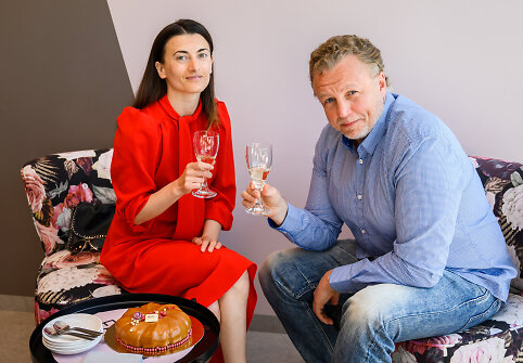 Živilė Jonikaitė, Gediminas Juodeika