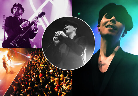 Ville Valo koncertas &bdquo;Neon Noir&ldquo; Atėnuose