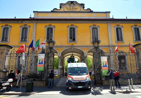 Skandalo centre atsidūrę prestižiniai slaugos namai Milane &bdquo;Pio Albergo Trivulzio&ldquo;