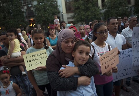 Ispanijoje po atakų musulmonai protestavo prieš antiislamiškus nusikaltimus