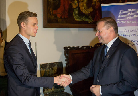 Gabrielius Landsbergis ir Saulius Skvernelis