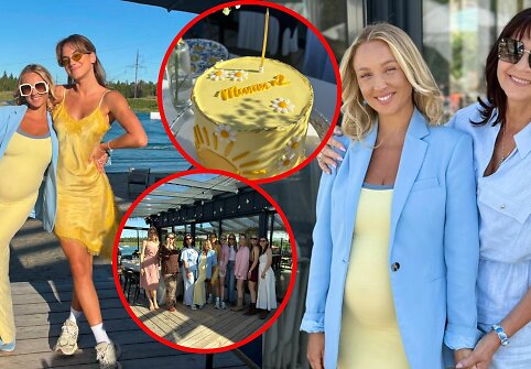 Eglės Straleckaitės vaikelio sutikimo šventė „baby shower“