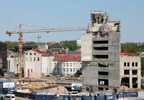 „Respublikos“ vaiduoklio griovimo darbai – į pabaigą