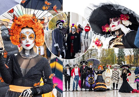 D&iacute;a de Muertos eisena Vilniuje