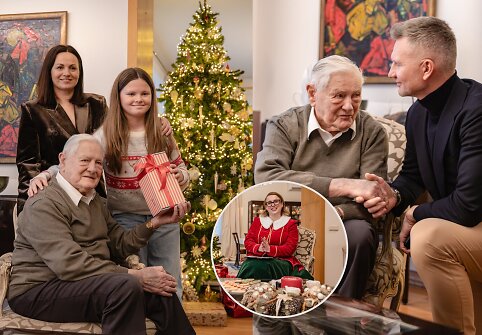 Susitikimas Valdo Adamkaus namuose