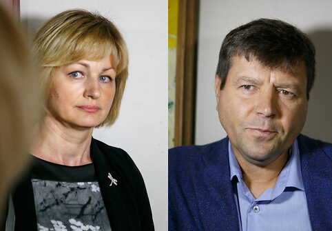 Gydytoja Simona Putvinskienė ir „Fama bona“ vadovas Igoris Butylkinas