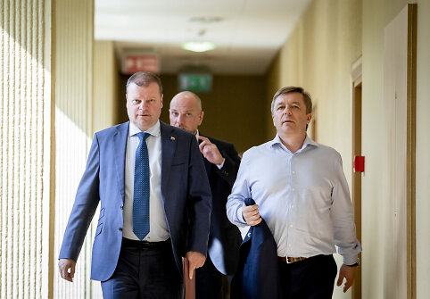Saulius Skvernelis, Ramūnas Karbauskis