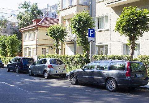 Automobilių stovėjimas Palangoje