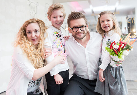 Knygos &bdquo;Play, Cook, Kiss: Culinary Tricks&ldquo; pristatymo akimirka