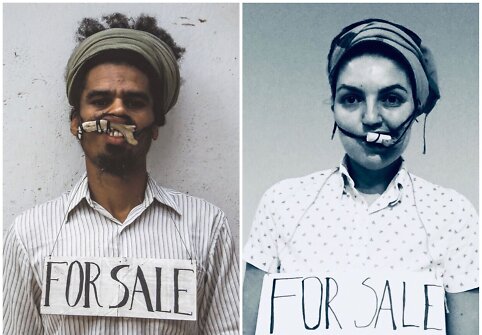 Paulo Nazareth. Be pavadinimo. Iš serijos „For Sale“, 2011. Lewben Art Foundation kolekcija: Modesta Svirskaitė
