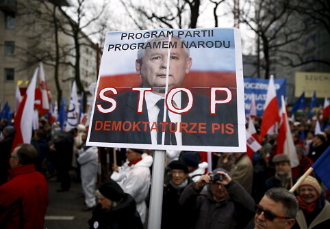 Protestai Lenkijoje