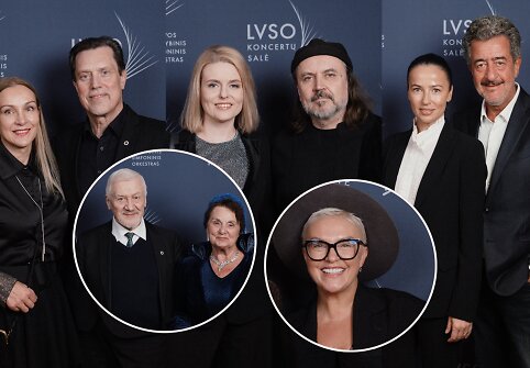 LVSO koncertų salės atidarymo svečiai