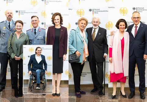Vokietijos ambasada Lietuvoje paminėjo 34-ąją Vokietijos Vienybės dieną