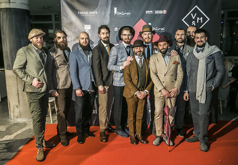 Vyrų mados savaitės uždarymo akimirka