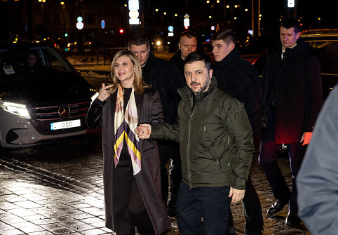 Olena Zelenska, Volodymyras Zelenskis