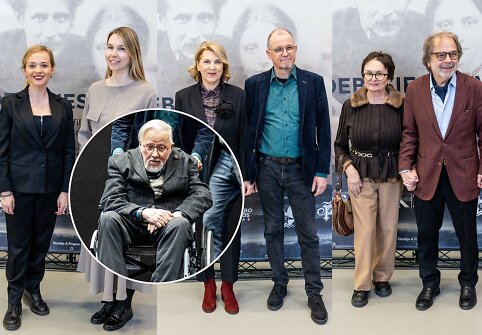 Vytauto V.Landsbergio filmo &bdquo;Debesies laivu&ldquo; premjeros svečiai