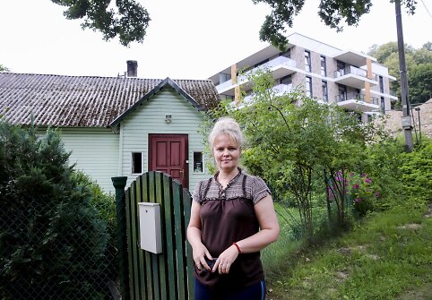 Statybos Vilniuje prie Neries K.Jelskio gatvėje
