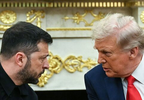Volodymyras Zelenskis, Donaldas Trumpas / Scanpix
