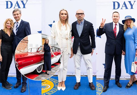 JAV nepriklausomybės dienos minėjimas Valdovų rūmų kieme